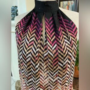 White House Black Market halter blouse